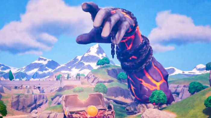 Fortnite Chapter 5 Season 2 leaks Titan Hand